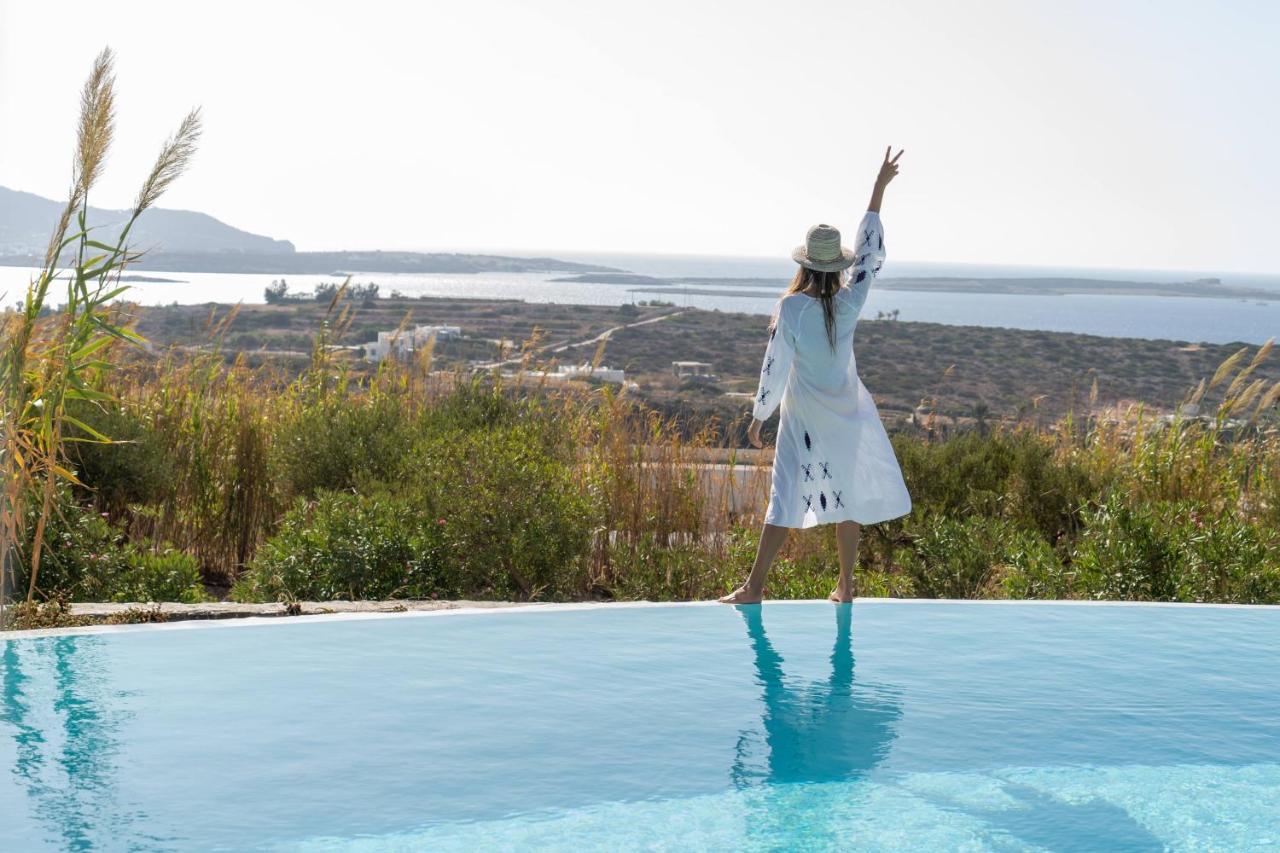Anthemion Paros - Villas & Suites 阿吉亚艾里尼帕罗 外观 照片