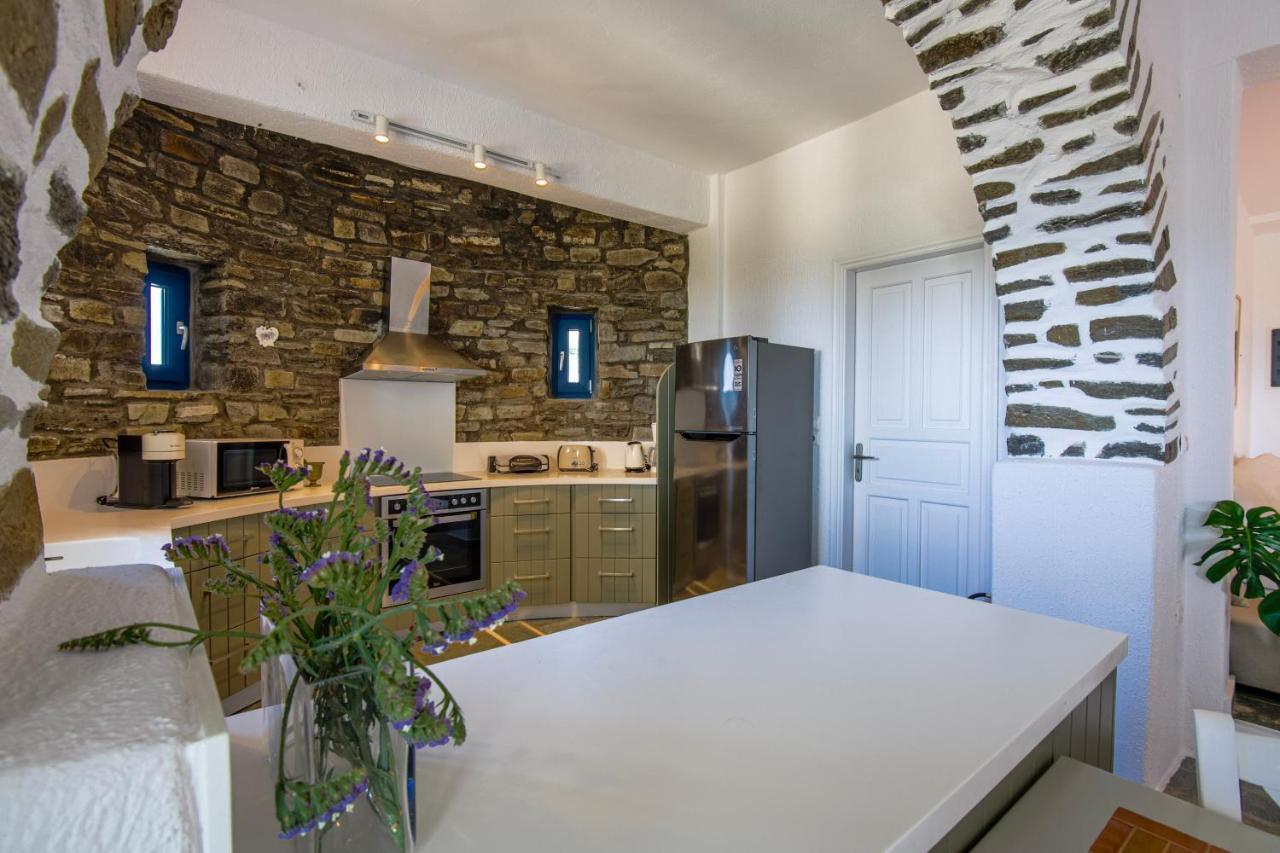 Anthemion Paros - Villas & Suites 阿吉亚艾里尼帕罗 外观 照片
